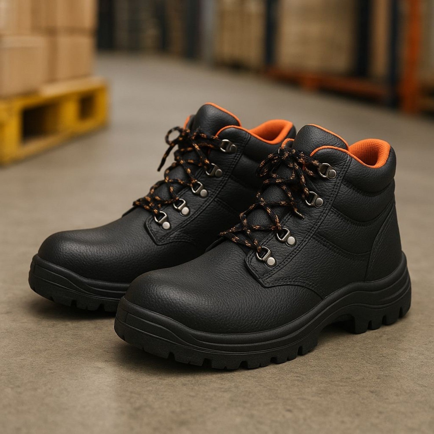 Ανδρικά Μποτάκια Εργασίας με σίδερο