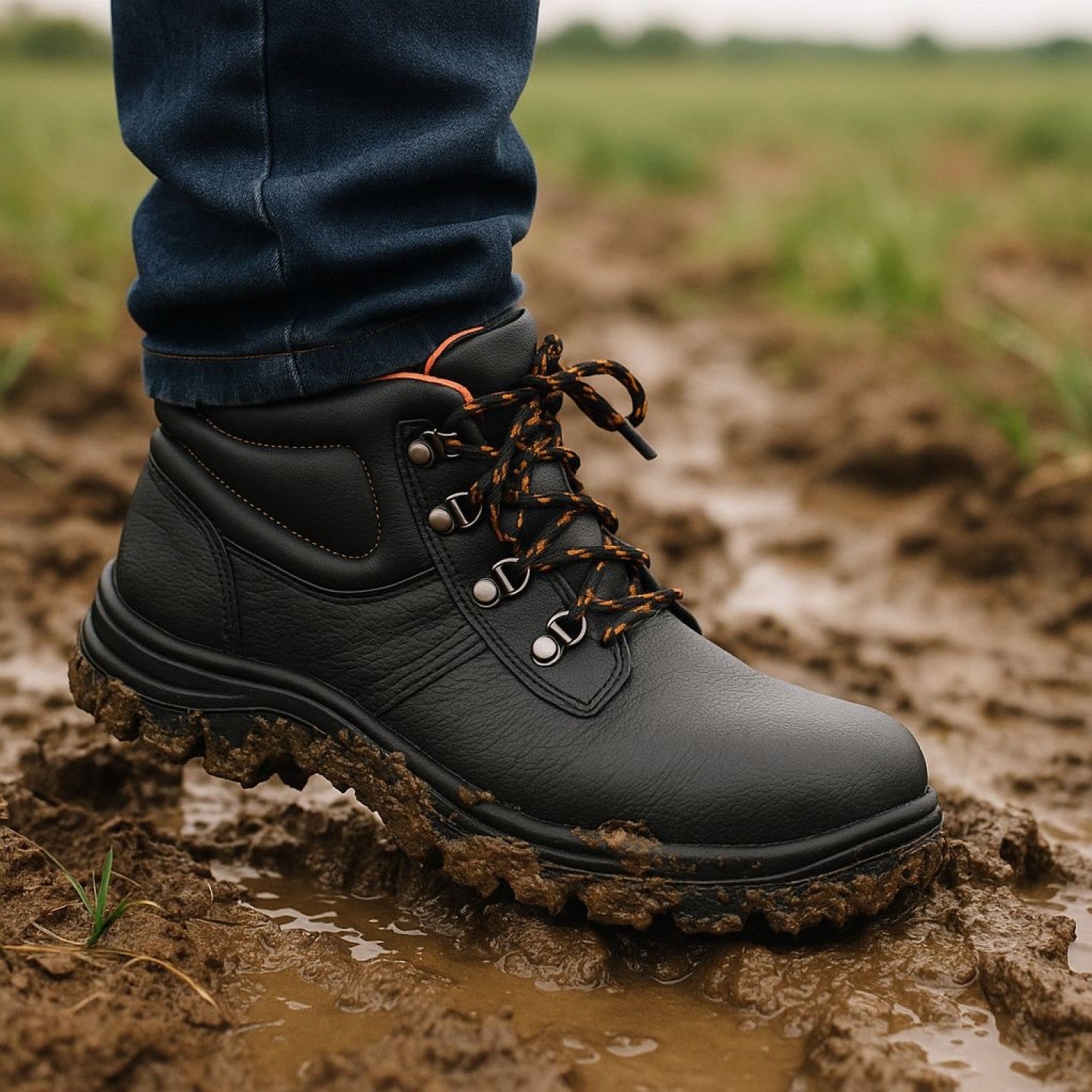 Ανδρικά Μποτάκια Εργασίας με σίδερο