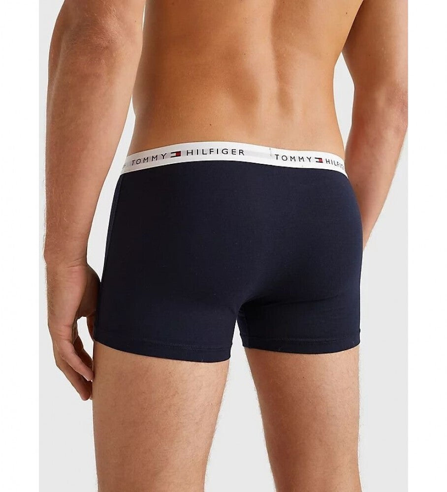 Tommy Hilfiger Ανδρικά Μποξεράκια 3pack blue/black/grey